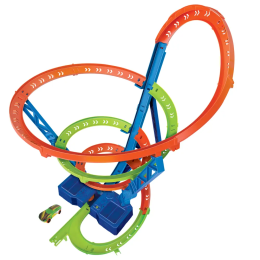 Трек Hot Wheels "Скоростное крушение по спирали"