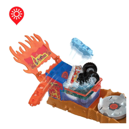 Игровой набор Hot Wheels Monster Trucks Сокрушительная арена