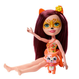 Кукла Enchantimals Фелисити Лис и питомец Флик