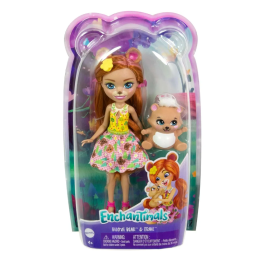Кукла Enchantimals Билокси Бэир и питомец Трэйл