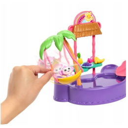 Игровой набор Enchantimals Sunshine Beach Обезьяна Мэгги с питомцем