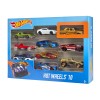Набор машинок Hot Wheels 10шт в ассортименте