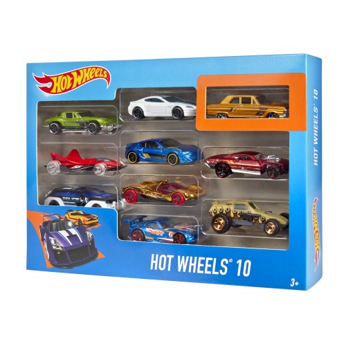Набор машинок Hot Wheels 10шт в ассортименте