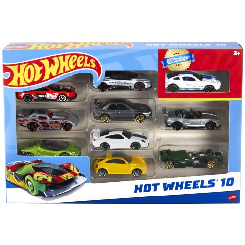 Набор машинок Hot Wheels 10шт в ассортименте