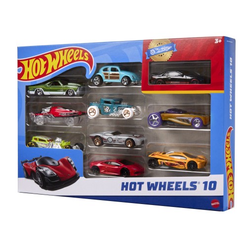 Набор машинок Hot Wheels 10шт в ассортименте