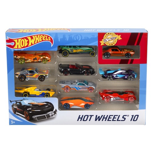Набор машинок Hot Wheels 10шт в ассортименте