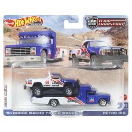 Машинка Hot Wheels Premium 'Dodge' Team Transport