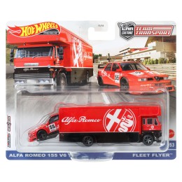 Машинка Hot Wheels Premium 'Fleet Flyer' Team Transport