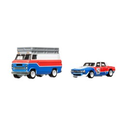 Машинка Hot Wheels Premium  'Rally Van &amp; Trailer' Team Transport