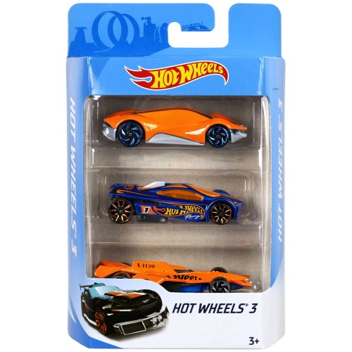 Набор машинок Hot Wheels 3шт в ассортименте