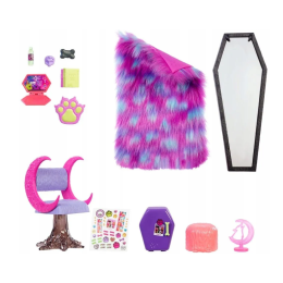 Игровой набор Monster High Жуткая комната Клодин Вульф