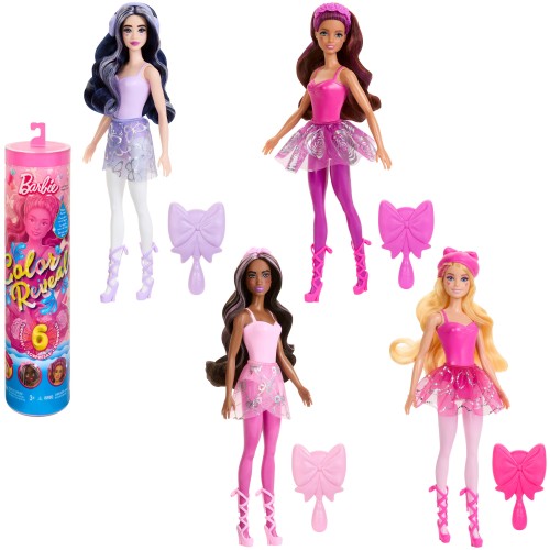 Игровой набор Барби Color Reveal Балерина в ассортименте