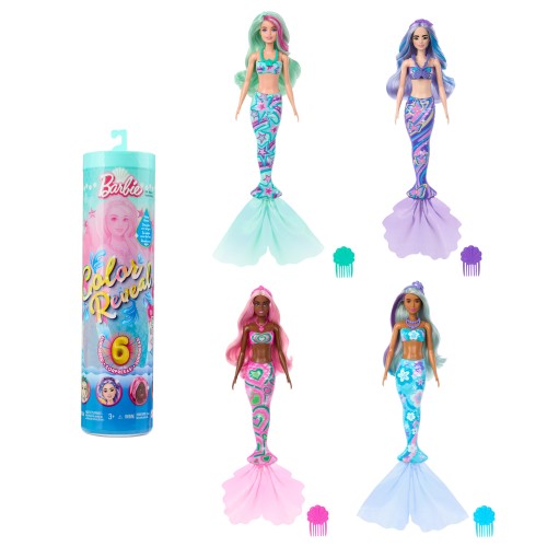 Игровой Набор Барби Color Reveal Русалка