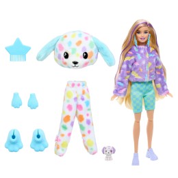 Кукла Барби Cutie Reveal Color Dream Собака