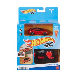 Машинка Hot Wheels Tesla roadster на пульте управления