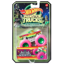 Машинка Hot Wheels Монстр трак светящийся в темноте в ассортименте